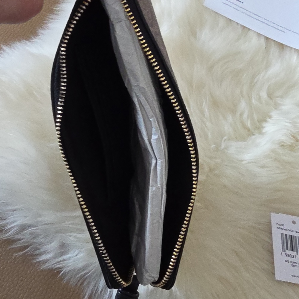 NWT Coach Signature Halloween Large Corner Zip Wristlet/Wallet ๐ค๐๐ป๐งน๐โโฌ๐ฆ๐งก - Picture 8 of 16